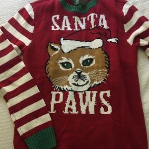 Santa Paws Ugly Christmas Sweater